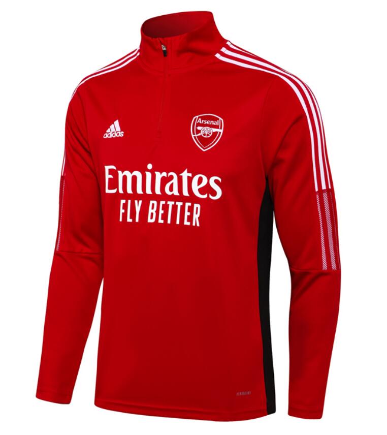 2021/22 Arsenal Red Training Sweatshirt